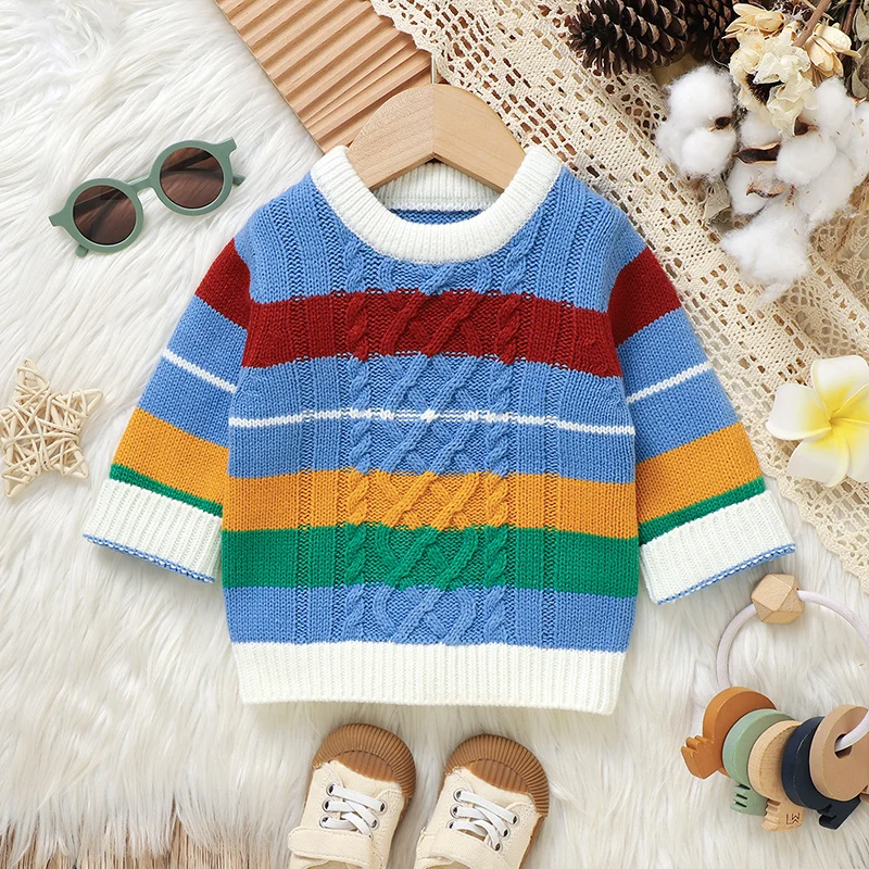 Vista del jersey infantil en estilo casual