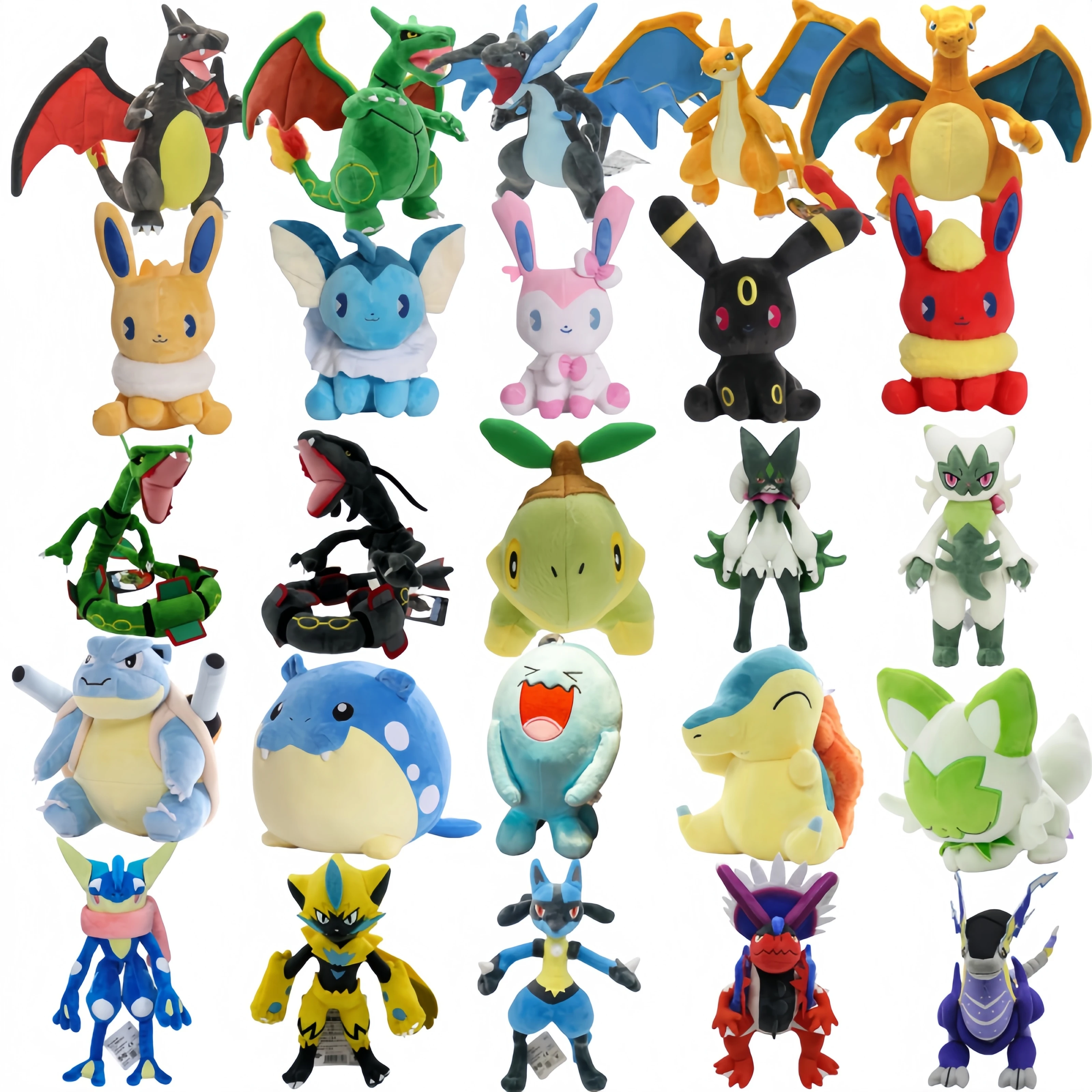 Peluche Pokémon Charizard brillante de mega evolución