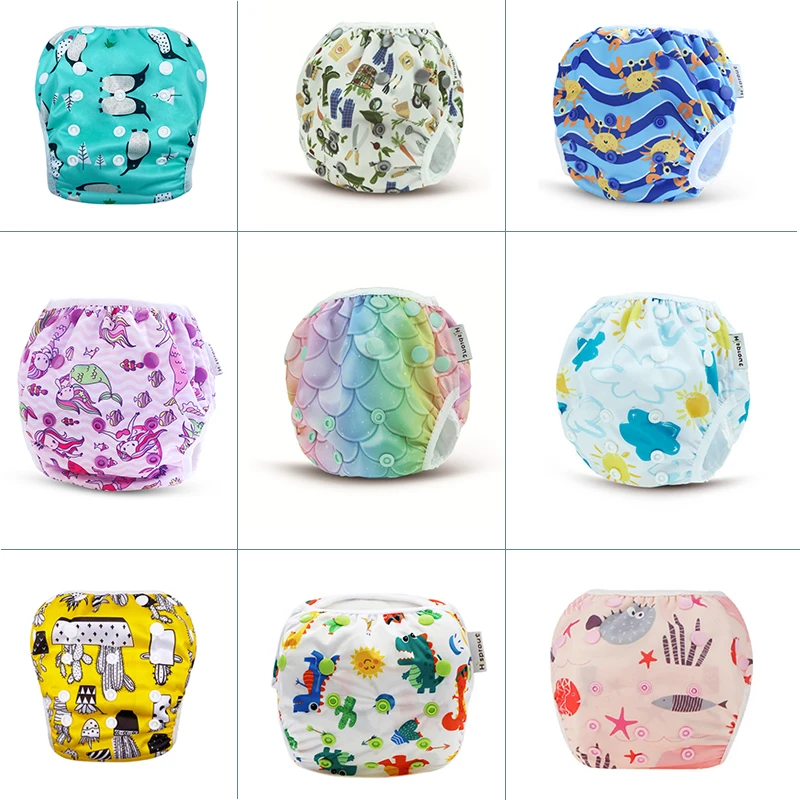 Pañal swim impermeable reutilizable para bebé