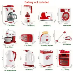 Cocina de juguete infantil con cafetera, luz y sonidos