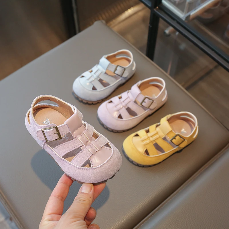 Sandalias antideslizantes de verano para bebés y niños, suela blanda - imagen 4