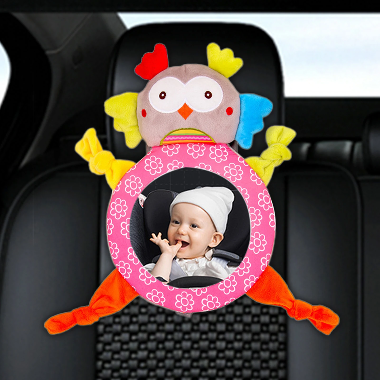 Espejo retrovisor infantil para coche con vista ajustable - imagen 5