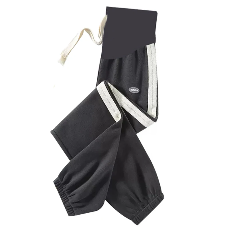 Pantalones holgados de cintura elástica para niños – Estilo casual anchos