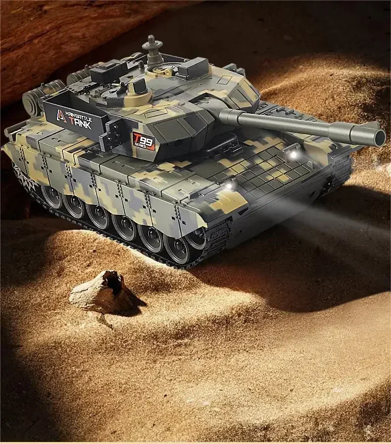 Tanque teledirigido infantil – Vehículo de batalla eléctrico - imagen 4
