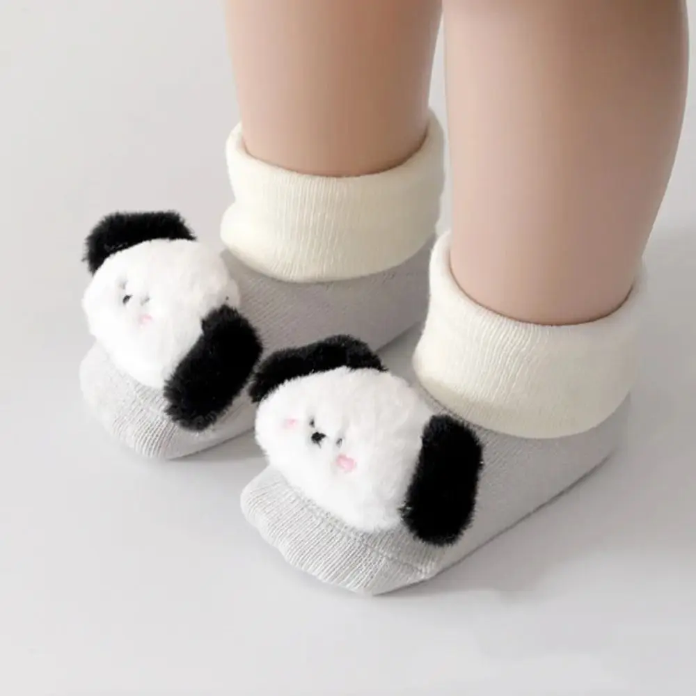 Calcetines antideslizantes de lana para bebé – Otoño invierno - imagen 2