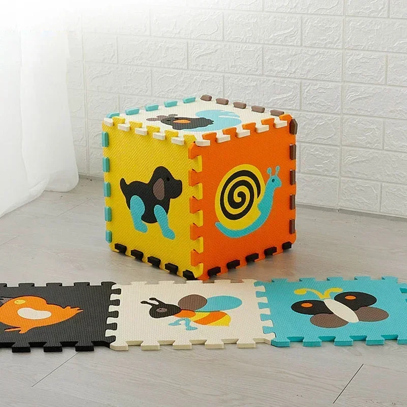 Alfombrilla rompecabezas infantil de espuma EVA, para bebés - imagen 2