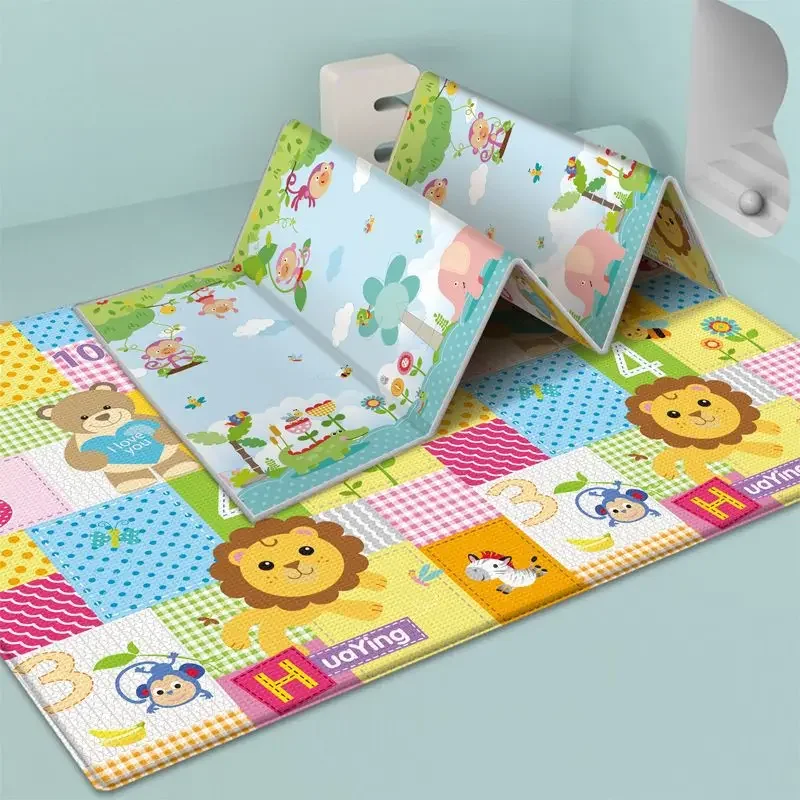 Alfombra plegable XPE para juegos y gimnasio infantil - imagen 4