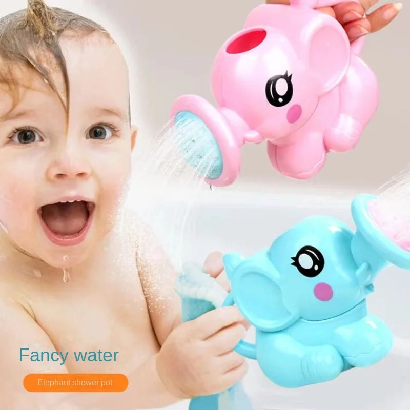 Regadera elefante para bebé - Juguete de baño divertido, suave