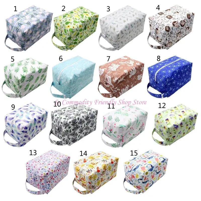 Bolsa seca y húmeda para pañales reutilizables colgante cochecito - imagen 3