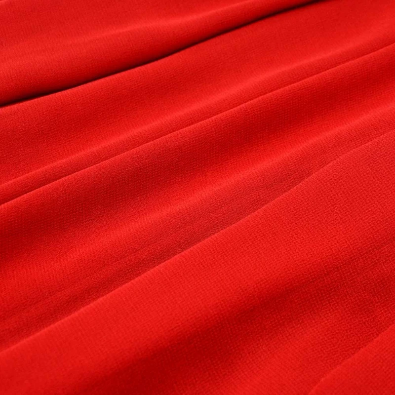 Vestido acampanado de encaje liso elegante para fiesta - imagen 2