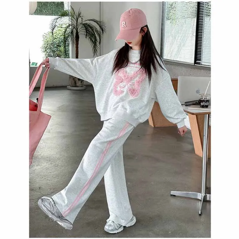 Pantalón de chándal infantil de corte holgado