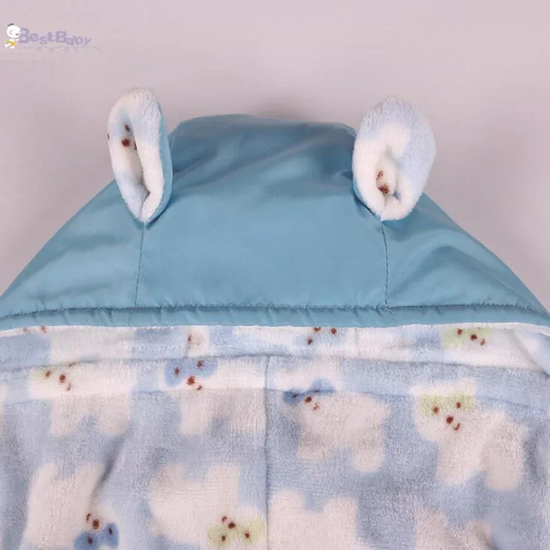 Capa portabebés impermeable de terciopelo – Cálida invierno con eslinga - imagen 5