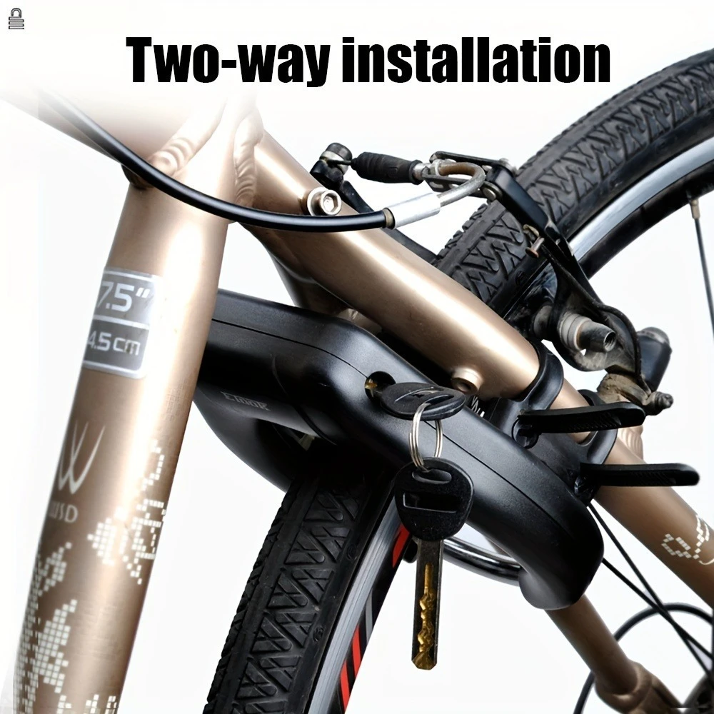 Candado de anillo retráctil antirrobo para bicicleta urbana - imagen 4