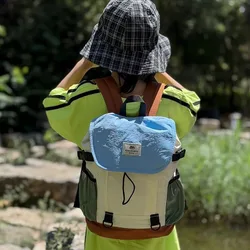 Mochila de senderismo infantil gran capacidad con colores vivos