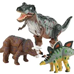 Juguete dinosaurio transformable tipo robot de plástico para niños