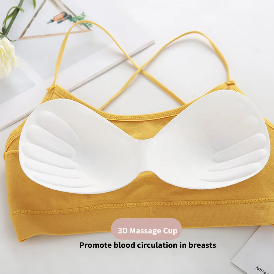 Bralette deportivo transpirable para niña – Confort total - imagen 2