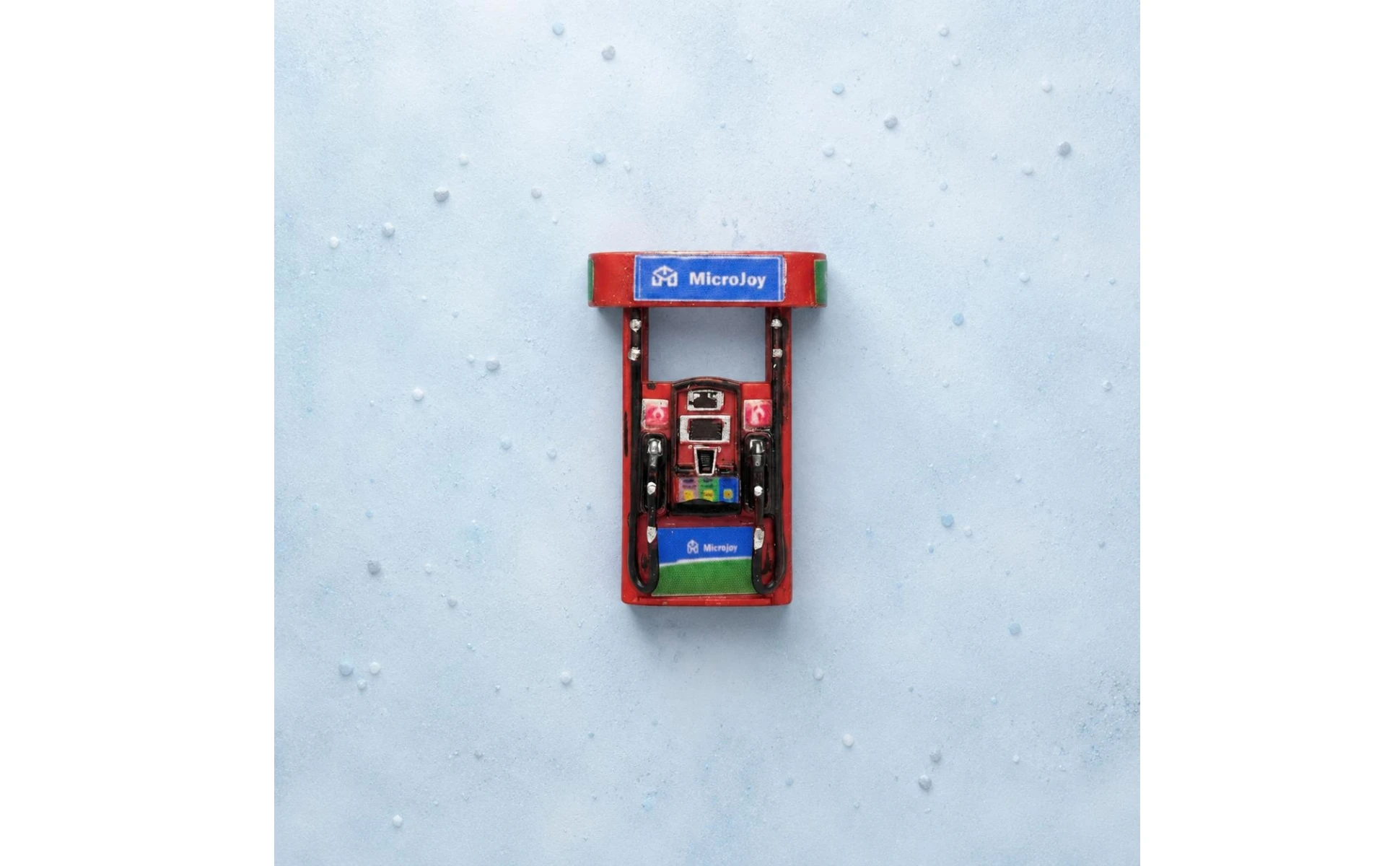 Mini dispensador de gasolina en miniatura para dioramas