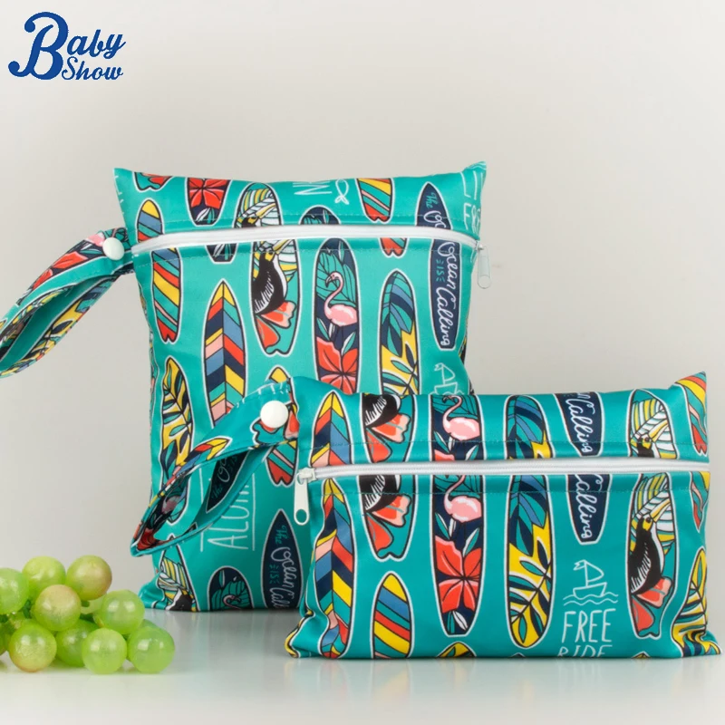 Bolsas impermeables para pañales Mini reutilizables de viaje y piscina - imagen 5