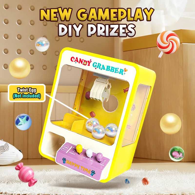 Máquina de garras arcade electrónica con dulces y música para niños - imagen 4