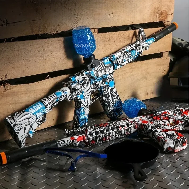 Pistola de paintball M416 desmontable para niños de alta precisión