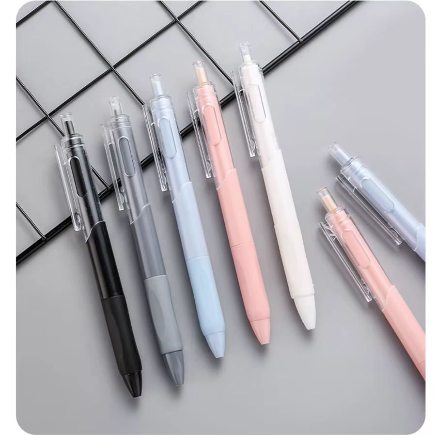 Bolígrafos de gel negro 0,5 mm, secado rápido para tareas – escolar - imagen 5