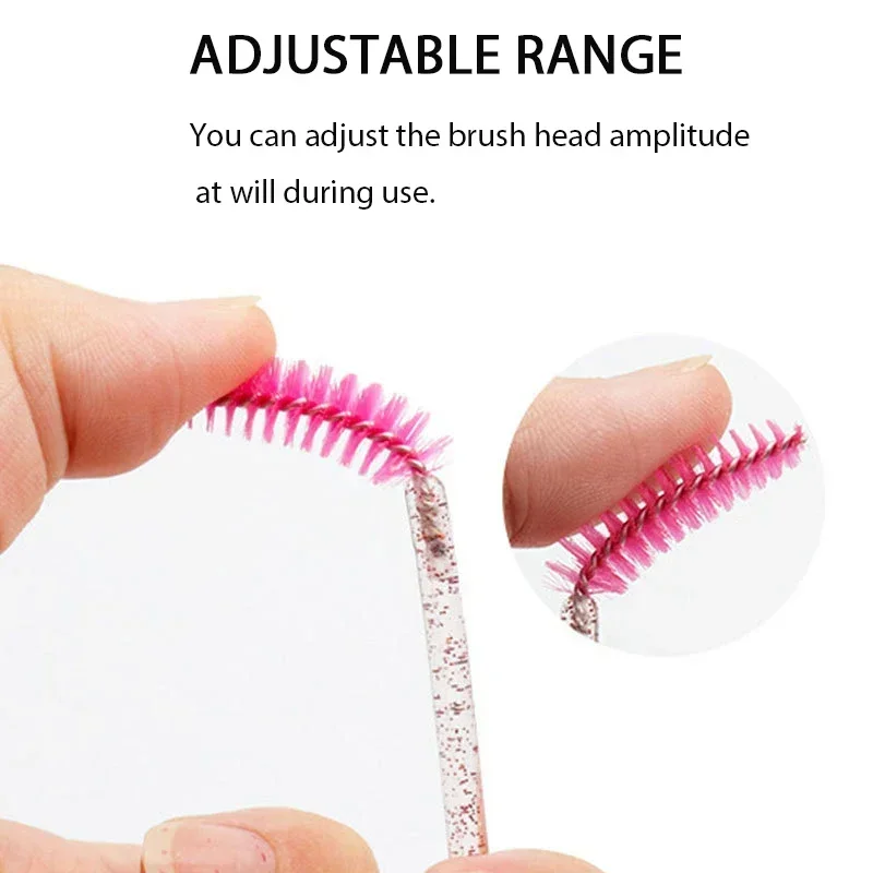 Cepillos desechables para pestañas y cejas – aplicadores de rímel - imagen 3