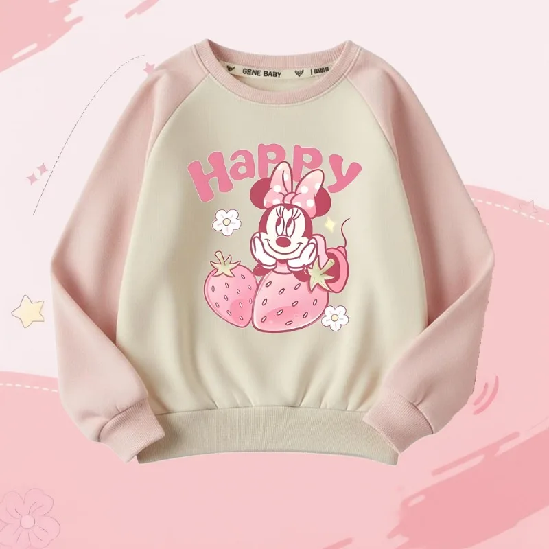 Sudadera Disney Minnie para niñas con cuello redondo y estampado - imagen 2