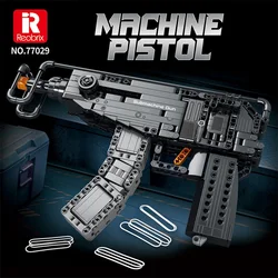 Bloques de construcción pistola escorpión MOC para niños