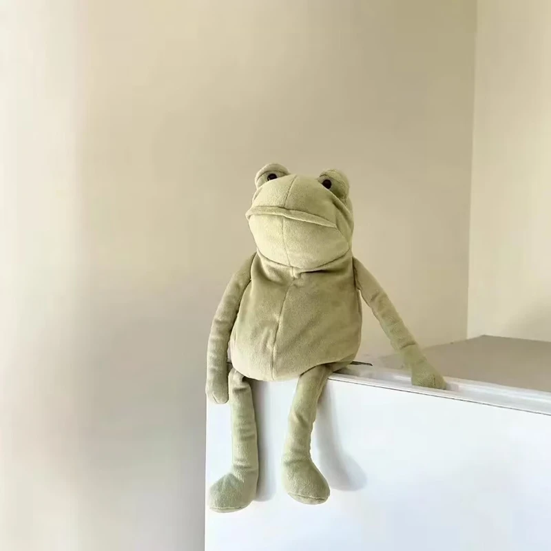 Peluche rana suave para el uso diario