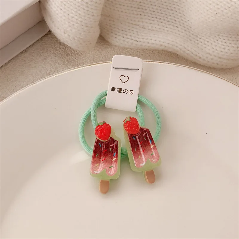 Coletero de helado con bandas elásticas para niñas pequeñas - imagen 2