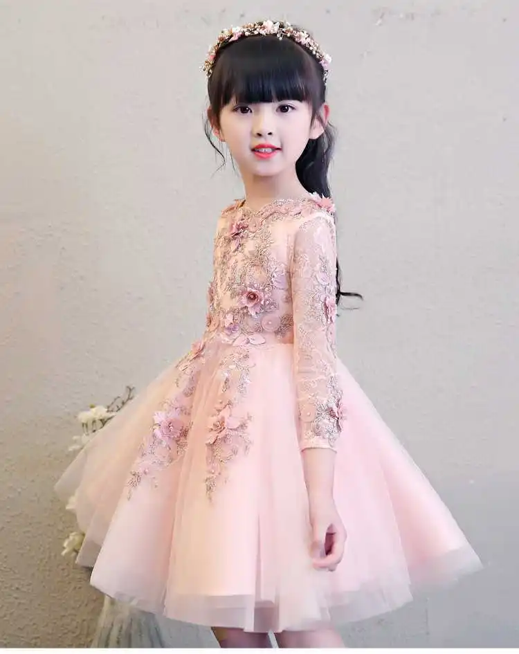 Vestido tutu hinchado para niñas - Recital de piano y bodas - imagen 5