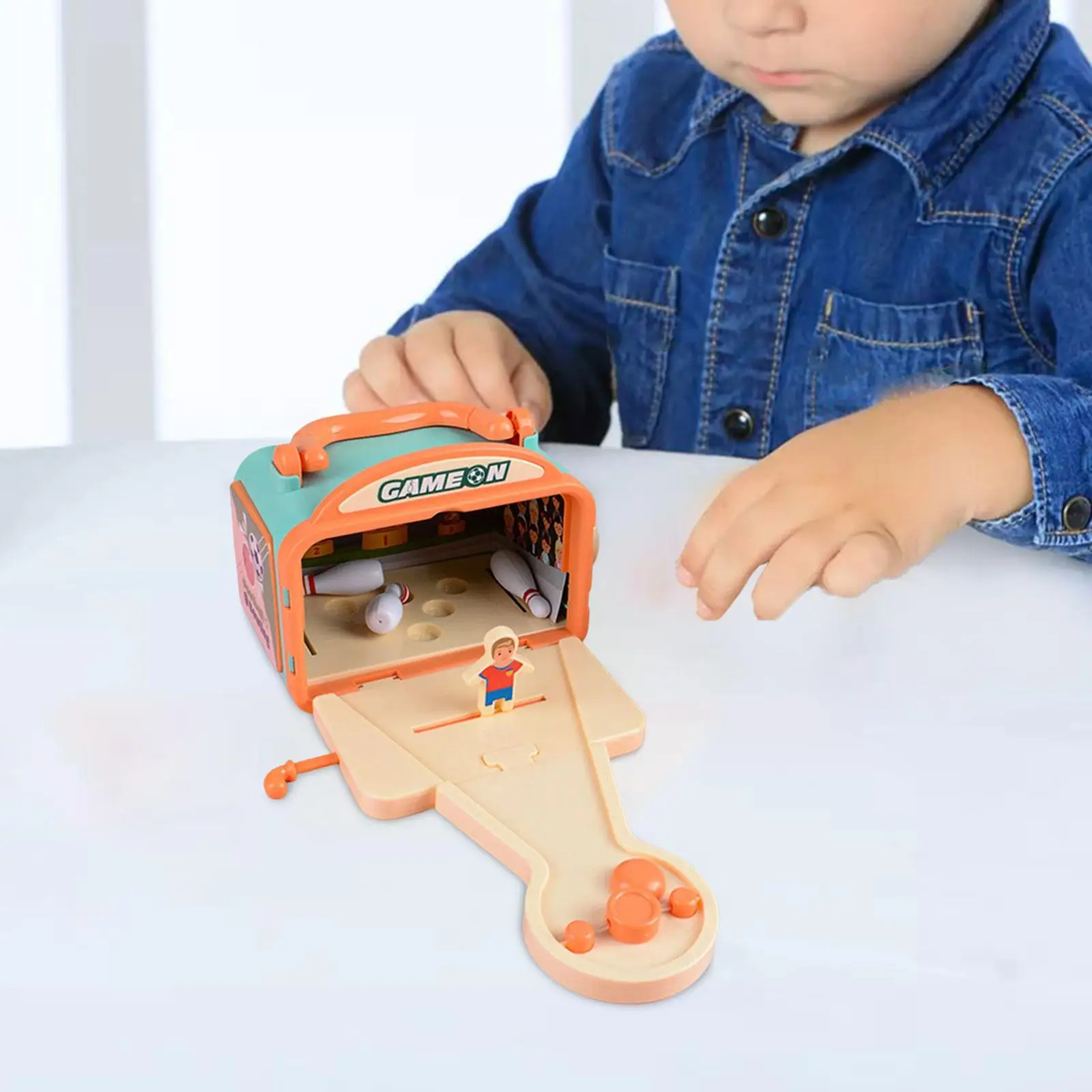 Juego de bolos infantil con caja – Diversión en casa para niños - imagen 3