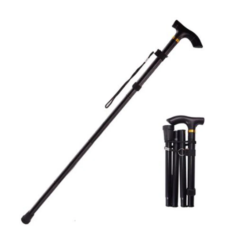 Bastones de trekking telescópicos de aluminio plegables - imagen 4