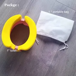 Vvocci asiento de entrenamiento baño plegable niños fácil limpieza