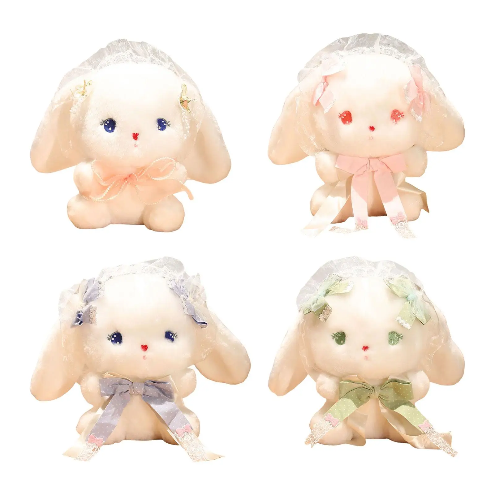 Peluche conejito para habitación infantil, figura suave regalo - imagen 3