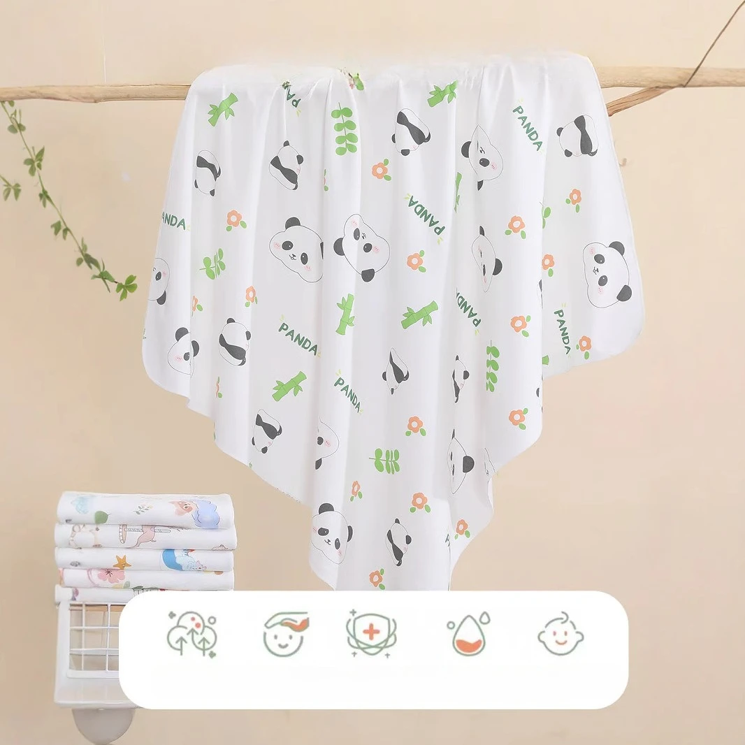Manta envolvente de algodón ultra suave para recién nacidos - imagen 3