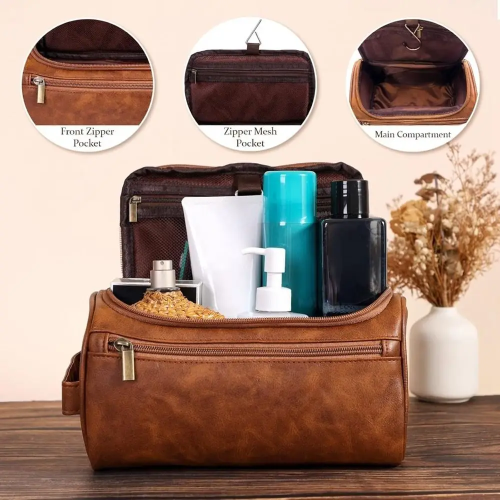 Bolsa de maquillaje con gran capacidad en tamaño de viaje