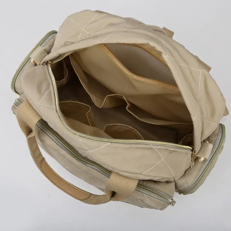 Bolsa de pañales QX2D ligera e impermeable para mujer - imagen 2