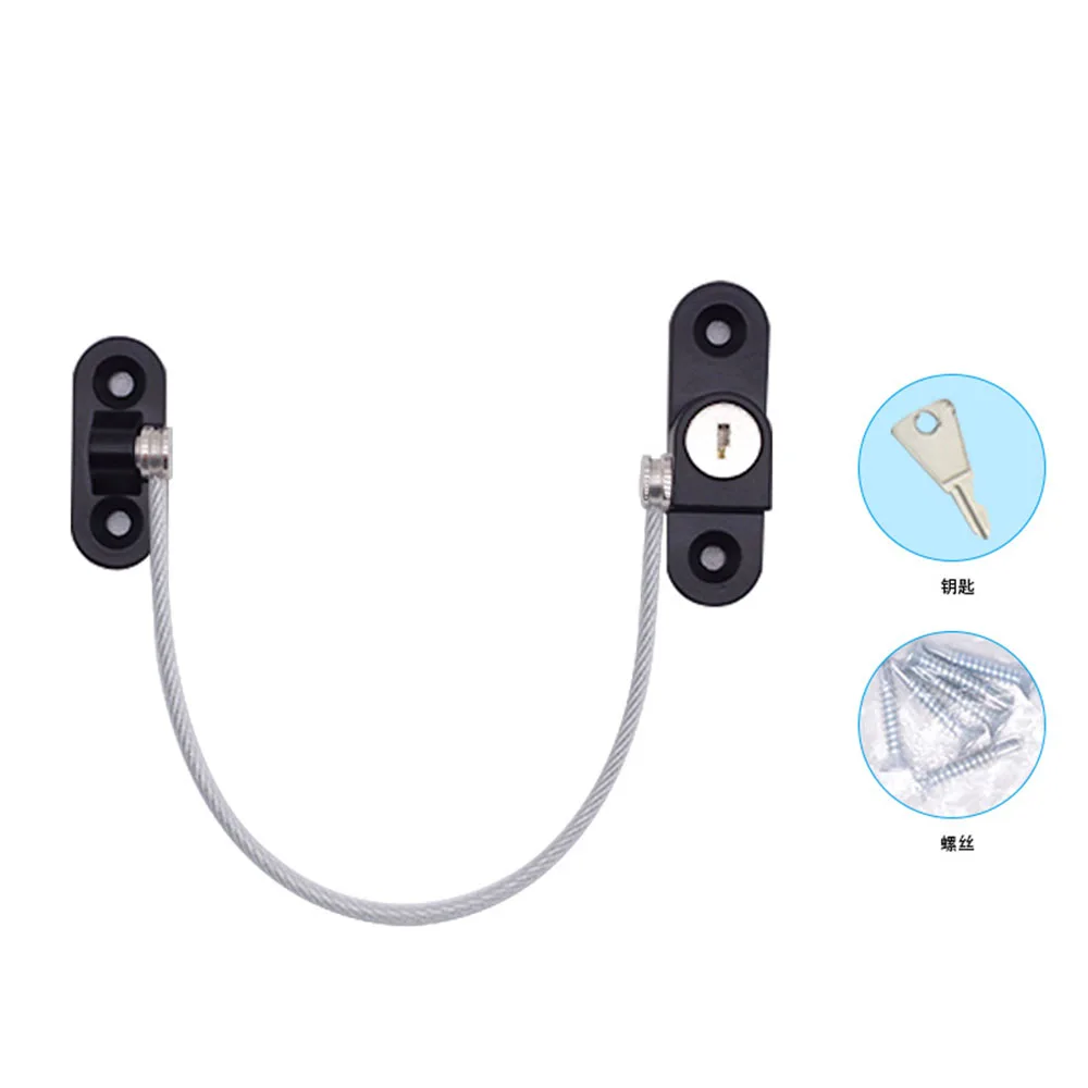 Cerradura de ventana acero inoxidable seguridad infantil bebés - imagen 4