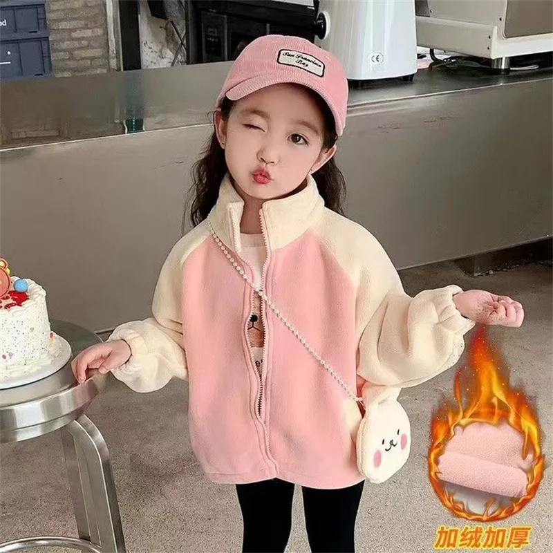 Abrigo acolchado de invierno para bebé niña cálido y suave