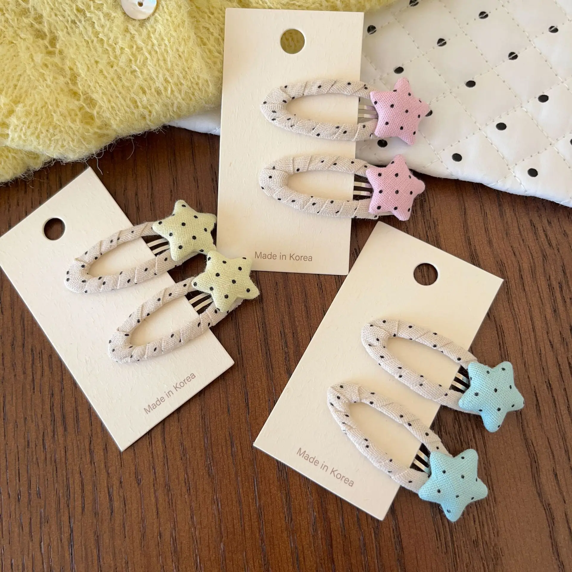 Pinza infantil con motivo decorativo para pelo