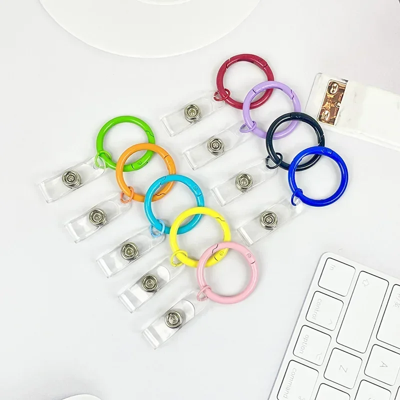 Soporte transparente para tarjetas escolares con cordón - imagen 5