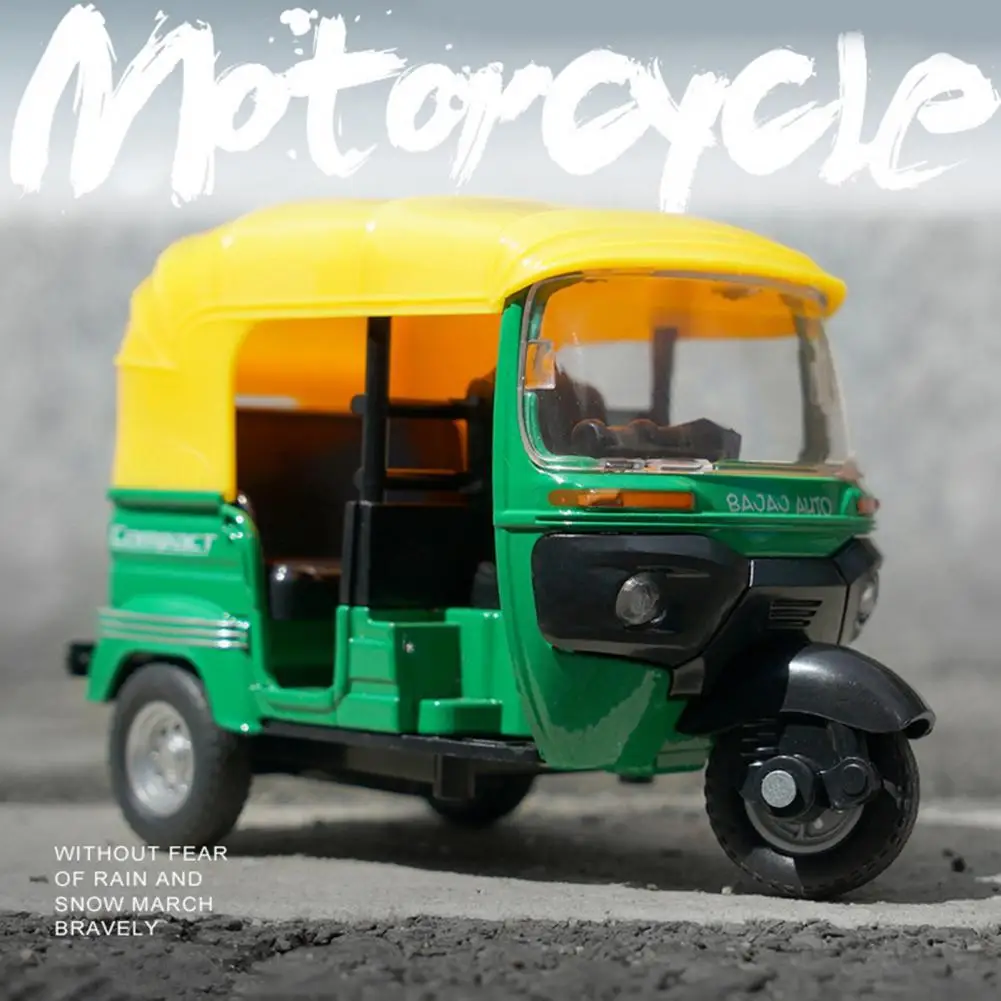 Triciclo infantil de aleación con luz y sonido, coche extraíble - imagen 2