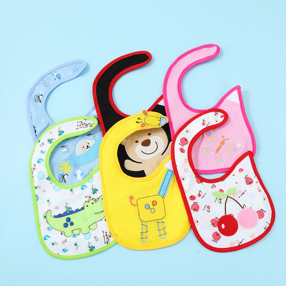 Baberos impermeables para bebés – Perfectos para la hora de comer - imagen 4
