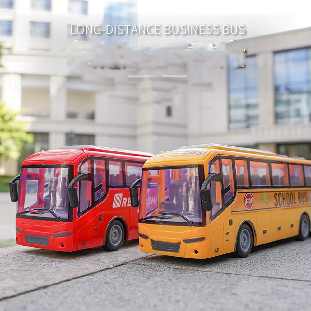Autobús teledirigido RC escolar con control remoto para niños - imagen 2