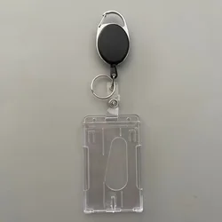 Funda protectora de acrylico para tarjetas de identificación – 1 unidad resistente