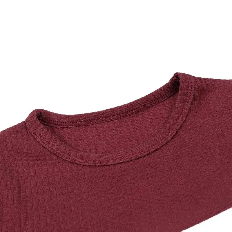 Camisón de manga larga en terciopelo para niñas - Cuello redondo - imagen 5