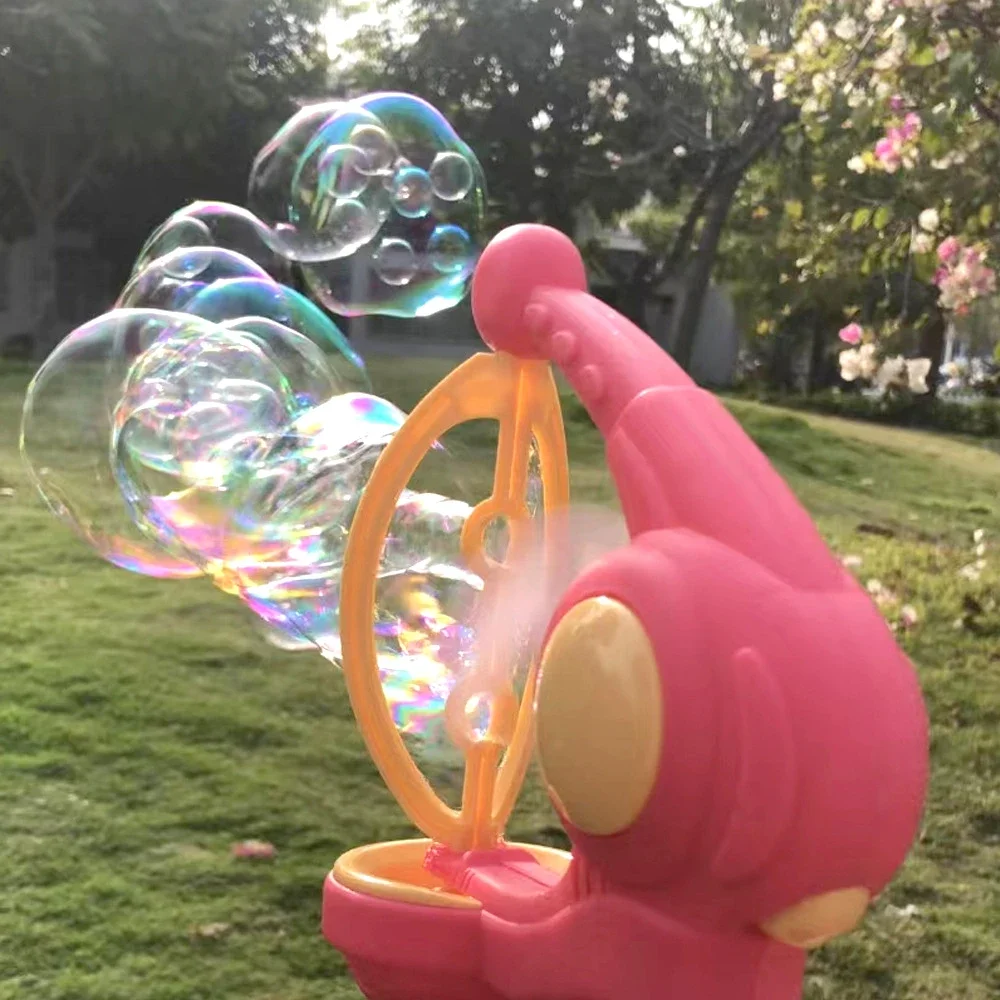 Máquina automática de burbujas para niños – Juguete exterior fiestas - imagen 5