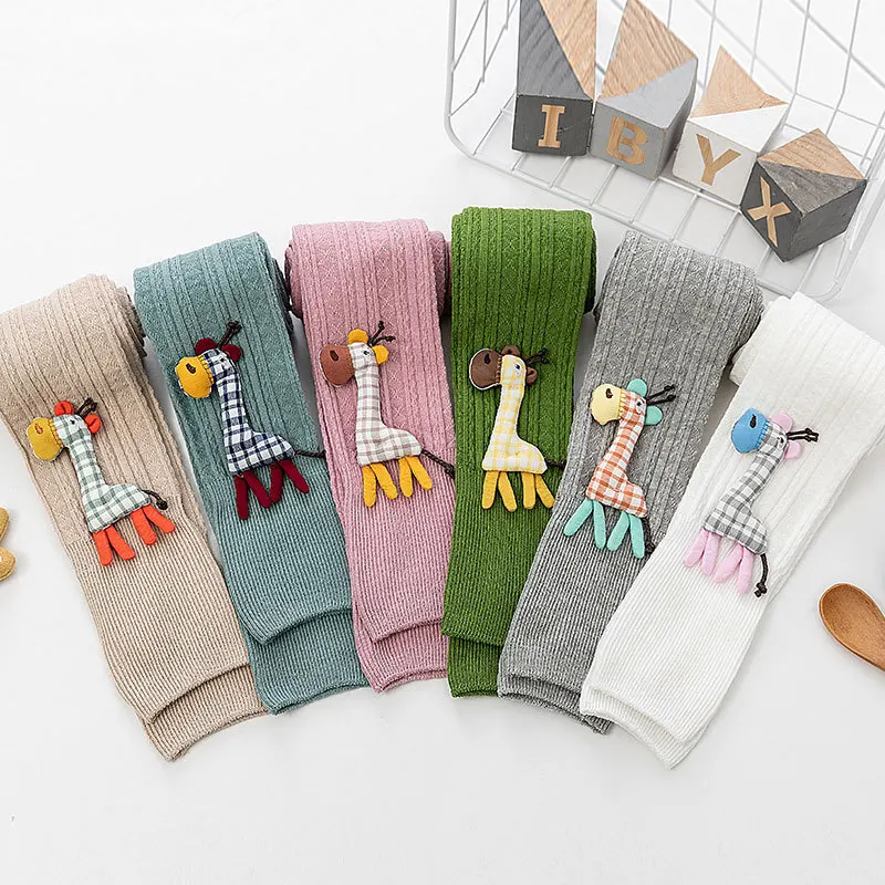 Pantalones de algodón para niña – Mallas suaves primavera y otoño - imagen 2