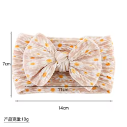 Diademas con lazo elástico para bebé – Turbante nailon suave